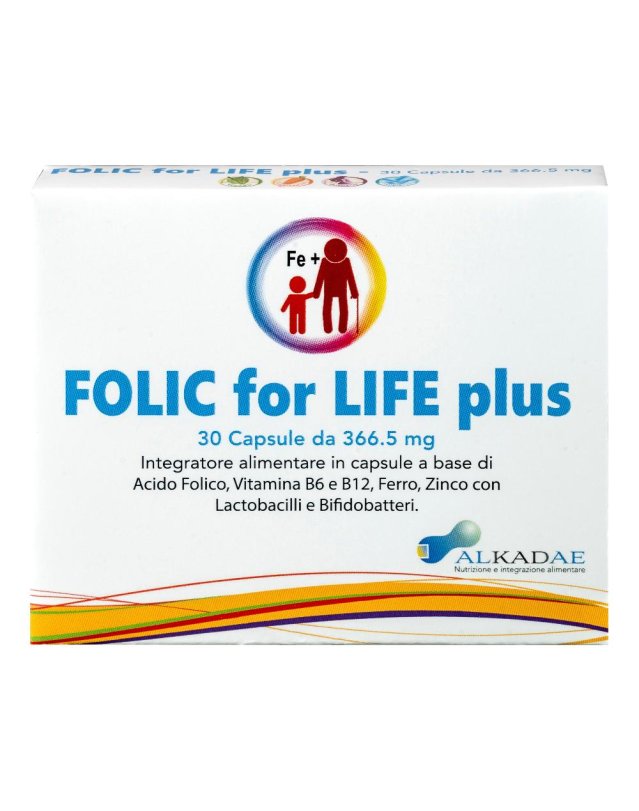 FOLIC FOR LIFE PLUS 30CPS N/F