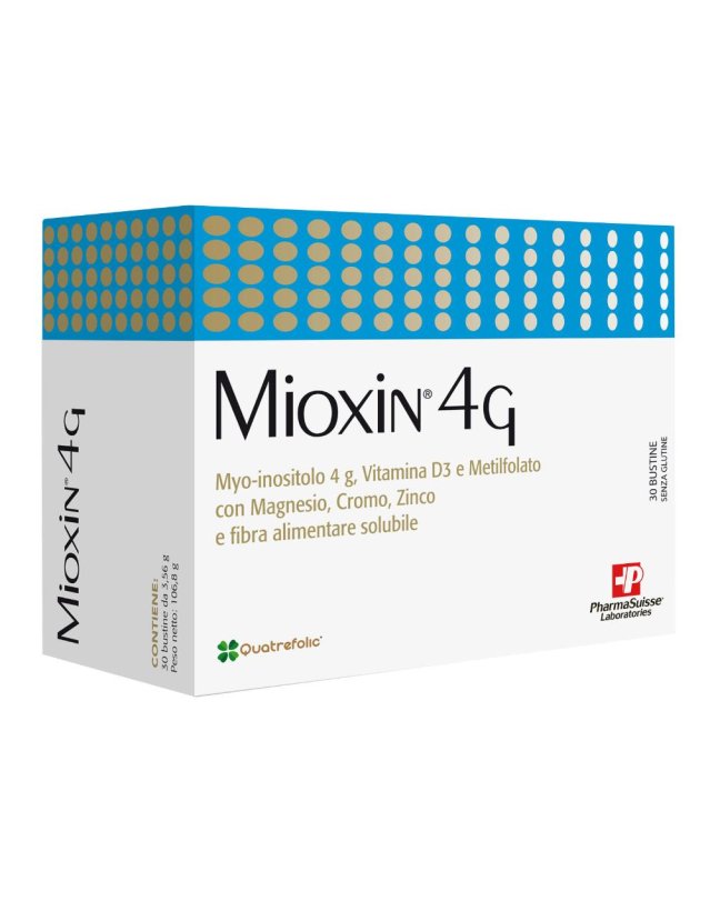 Pharmasuisse Mioxin 4G Integratore di Sali Minerali e Vitamine 30 Bustine