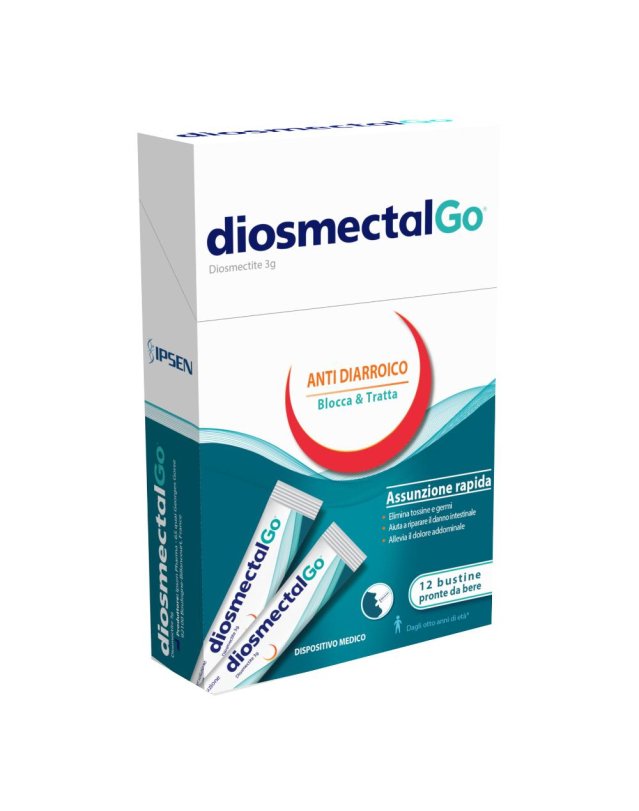 DIOSMECTALGO 12 Bustine - Sollievo Rapido da Disturbi Gastrointestinali