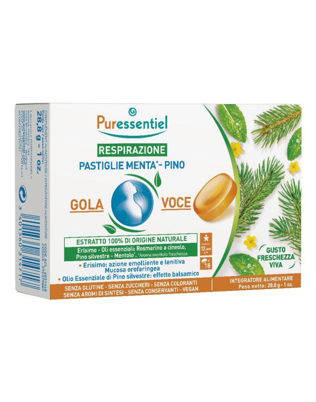 PURESS PASTIGLIE MENTA PINO