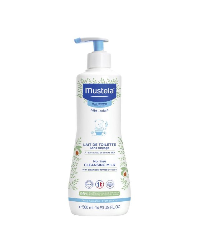 Mustela Latte di Toilette Detergente viso dai bambini 500 ml