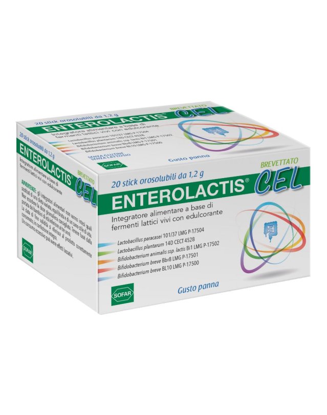 ENTEROLACTIS CEL 20STICK OROS