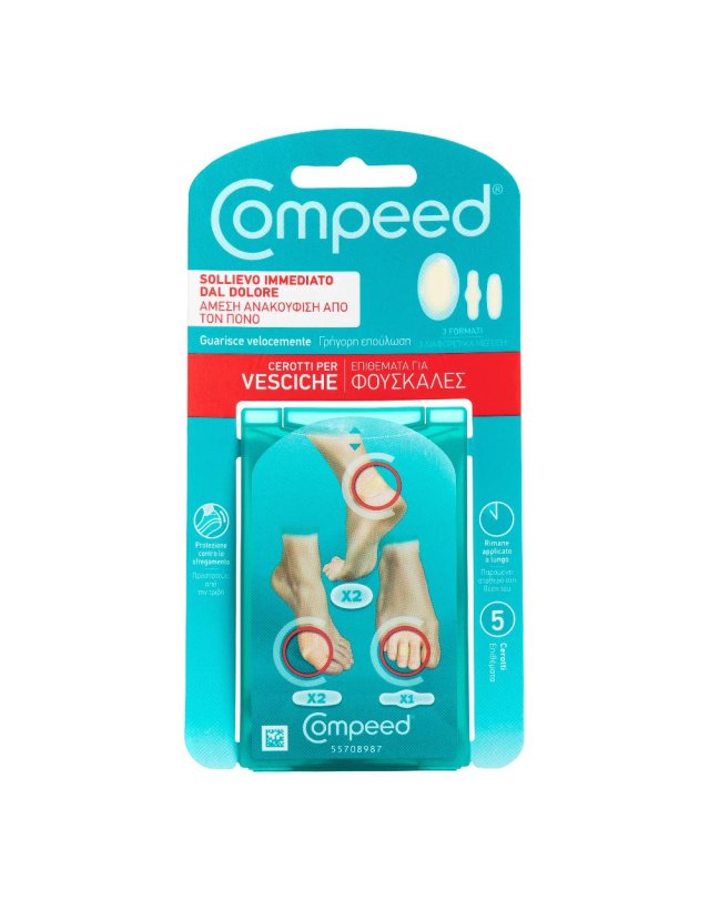COMPEED Vesciche Misto 5pz
