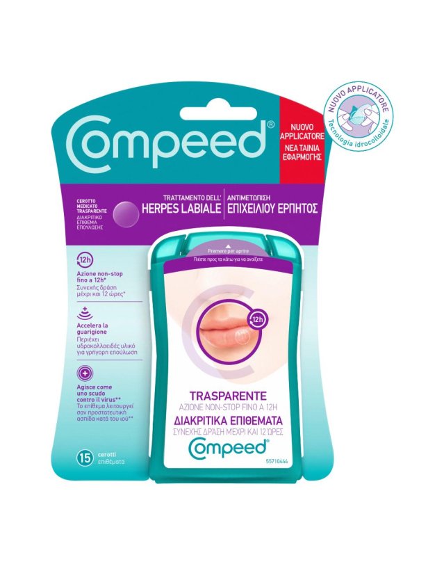 COMPEED TRATT HERPES LABIALE 15P