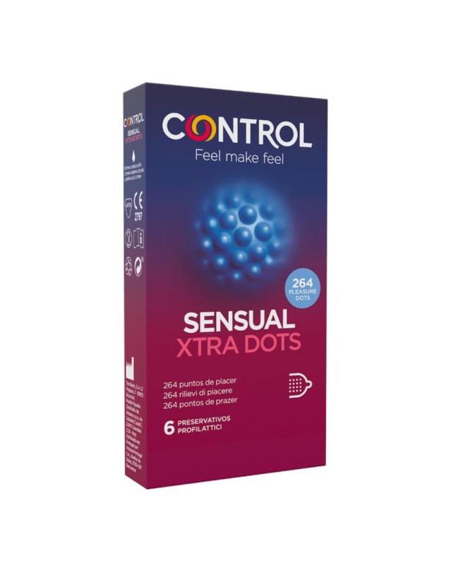 CONTROL SENSUAL DOTS&LINES 6PZ