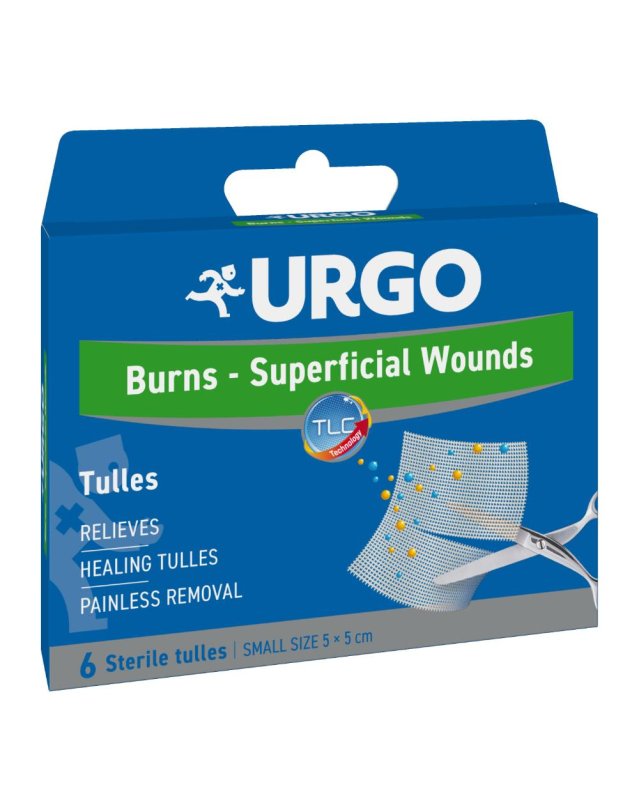 URGO GARZA FERITE/UST 5X5 6PZ