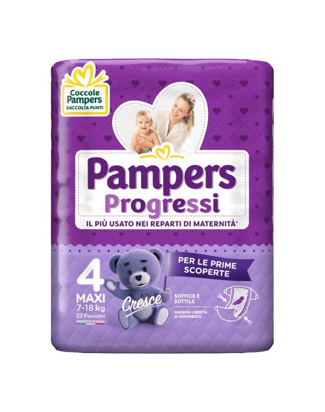 PAMPERS PROGRESSI MAXI 22PZ 0240