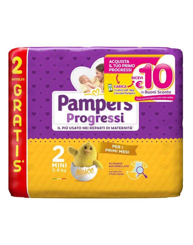 PAMPERS PROGRESSI MINI 30PZ 0232