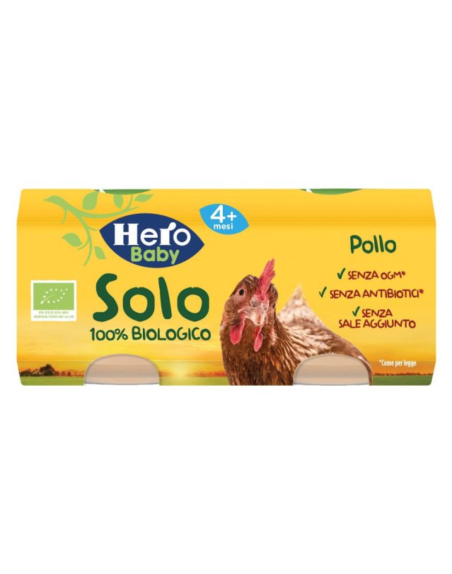 OMO HERO Pollo 2x80g