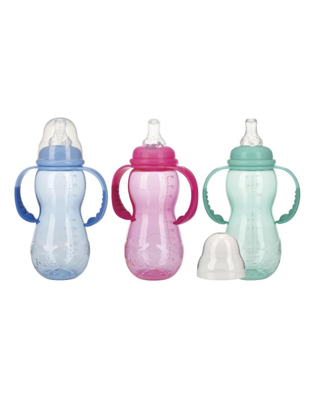 NUBY BIBERON C/MANICI C/TETT