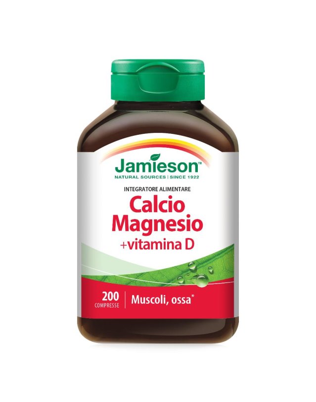 JAMIESON CALCIO MG VIT D200CPR