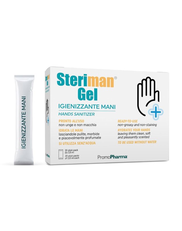 STERIMAN GEL IGIENIZZANTE MANI