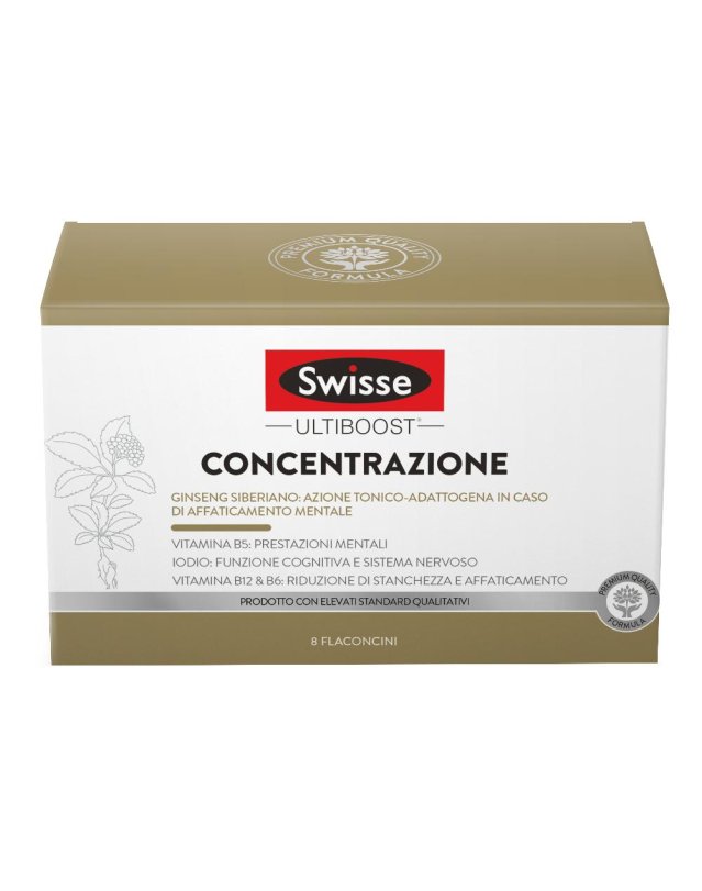 SWISSE CONCENTRAZIONE 8FLX30ML