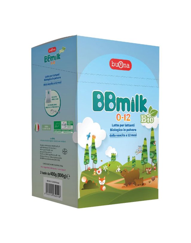 BBMILK 0-12 BIO POLVERE 800G