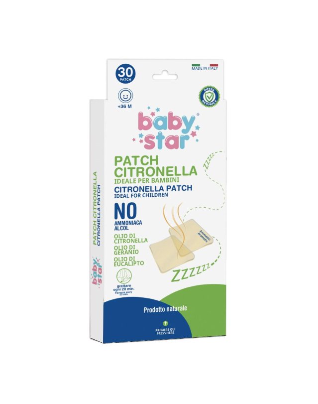 BABYSTAR NAT PATCH CITRONELLA