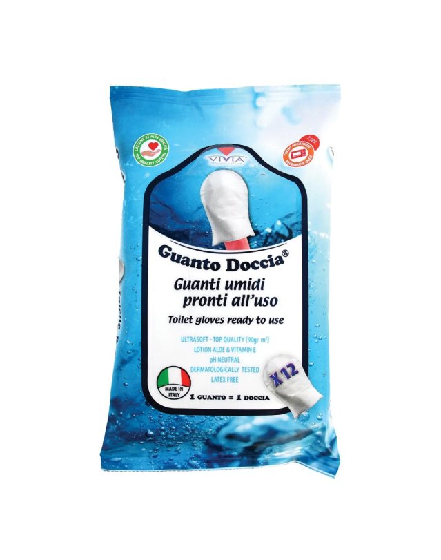 VIVIA GUANTO DOCCIA S/RISC 12P