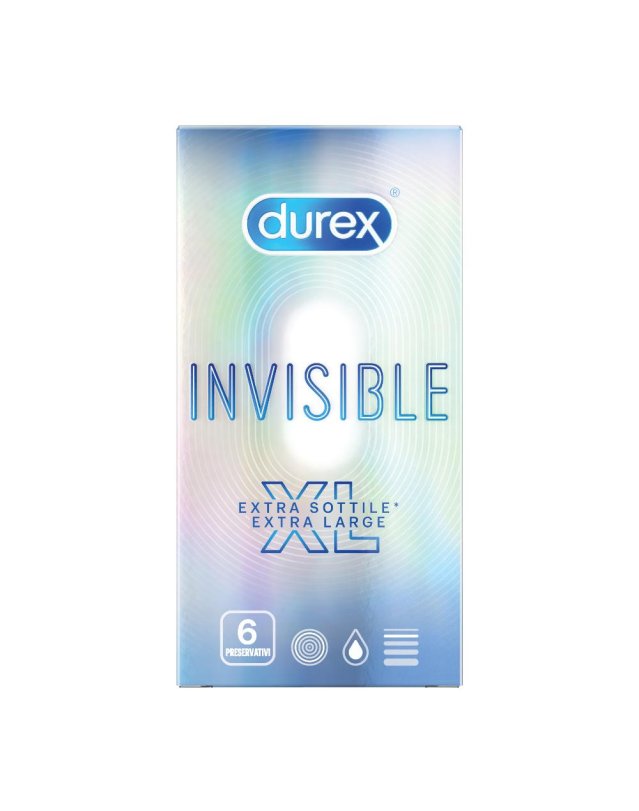 DUREX INVISIBLE XL 6PZ