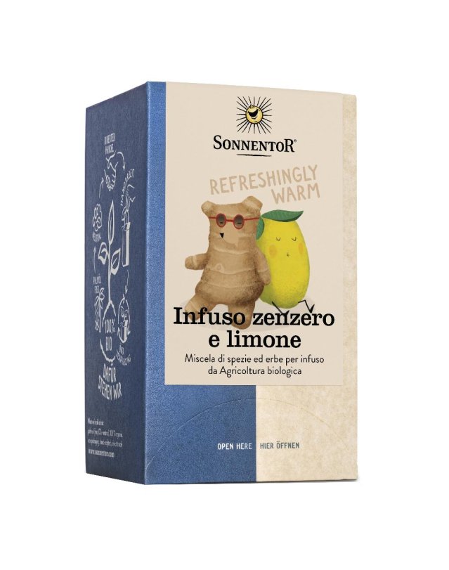 SONNENTOR INFUSO ZENZERO-LIMON