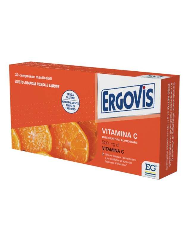 ERGOVIS VIT C 500MG 30CPR MAST