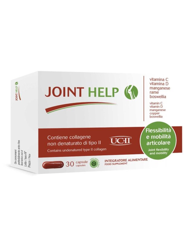 Joint Help 30 Capsule - Integratore Per La Funzionalità Delle Articolazioni