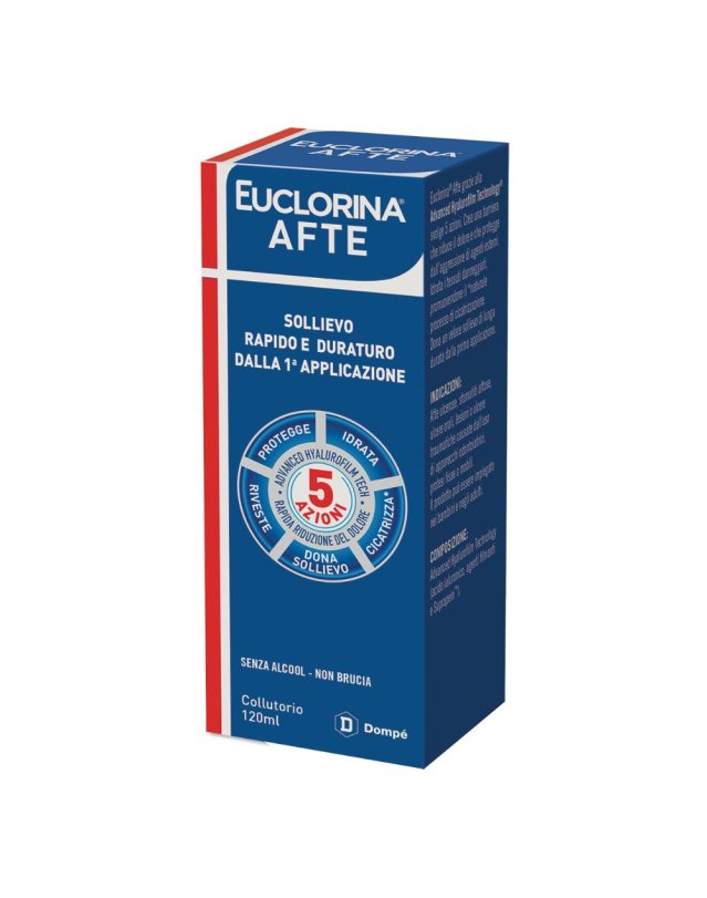 EUCLORINA Afte Collut.120ml