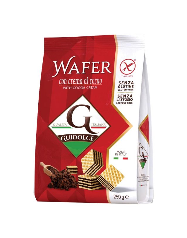 GUIDOLCE Wafer Cacao 250g
