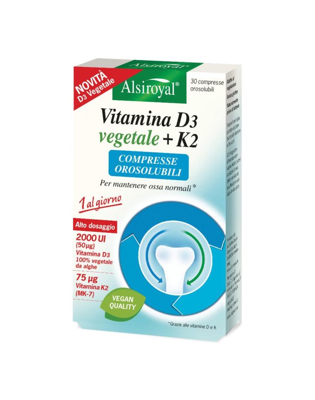 VITAMINA D3(2000U.I.)+K2 30CPR