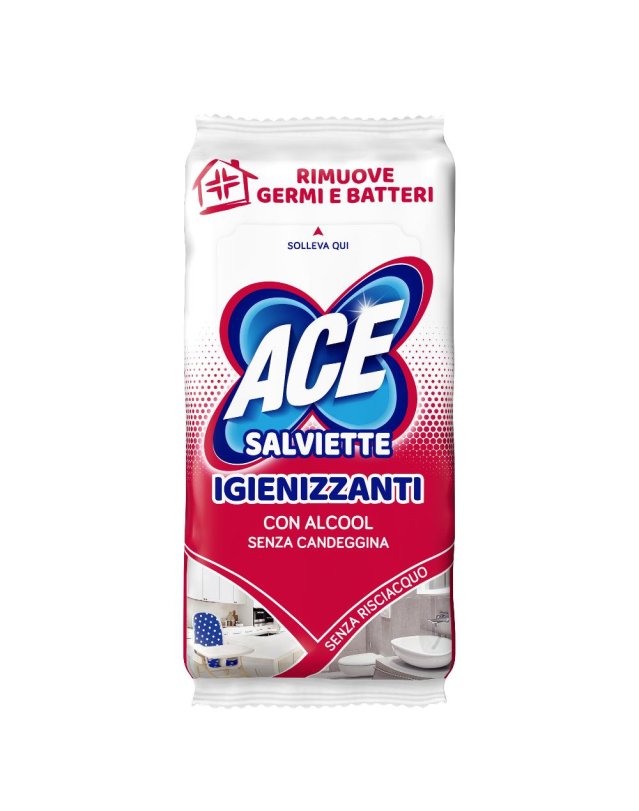 ACE SALVIETTE IGIEN ALCOOL40PZ