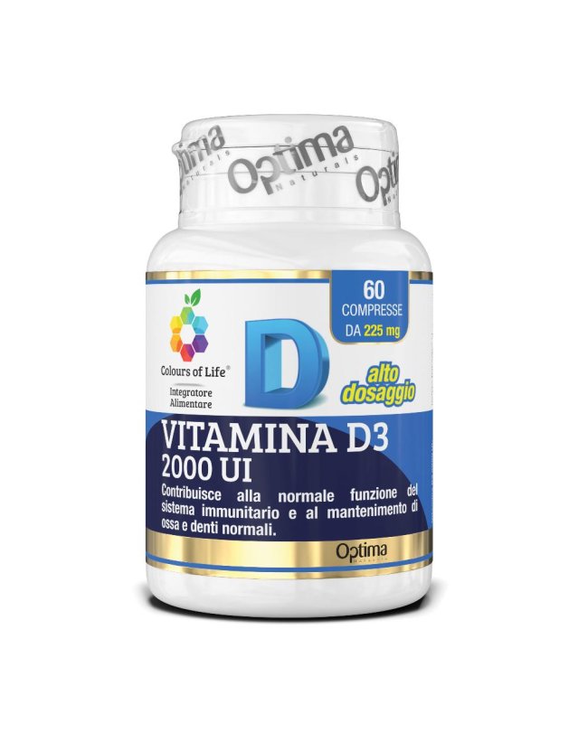 VITAMINA D3 2000 60CPR COLOURS
