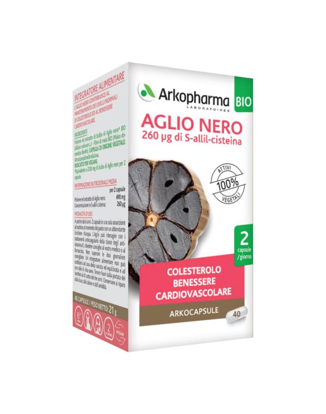 ARKOCAPSULE Aglio Nero 40Cps