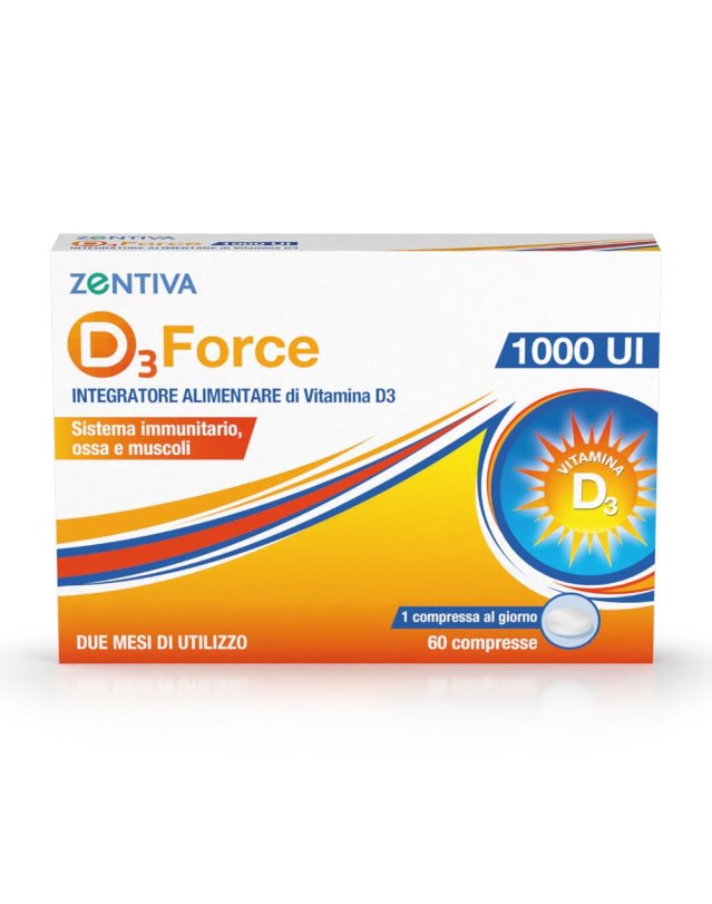 ZENTIVA D3 FORCE 1000UI 60CPR