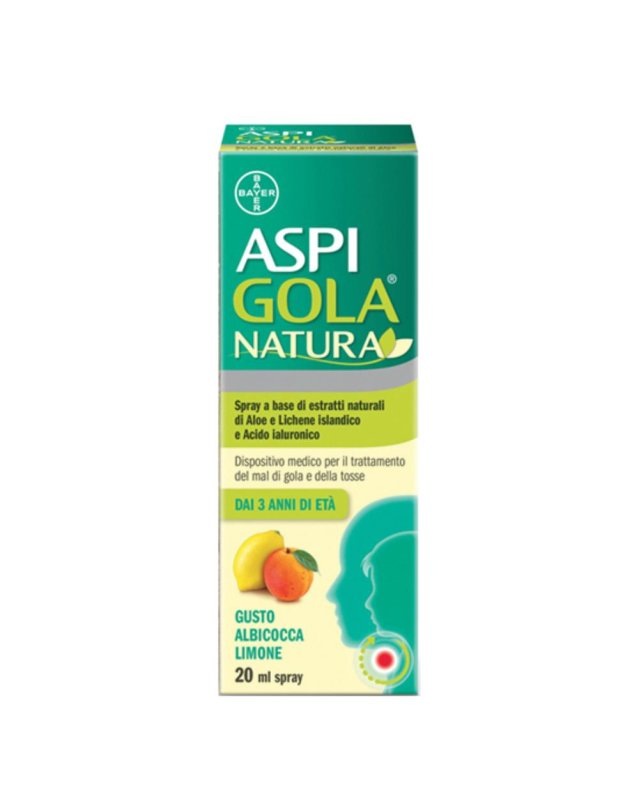ASPI GOLA NAT SPRAY 20ML ALB/LIM