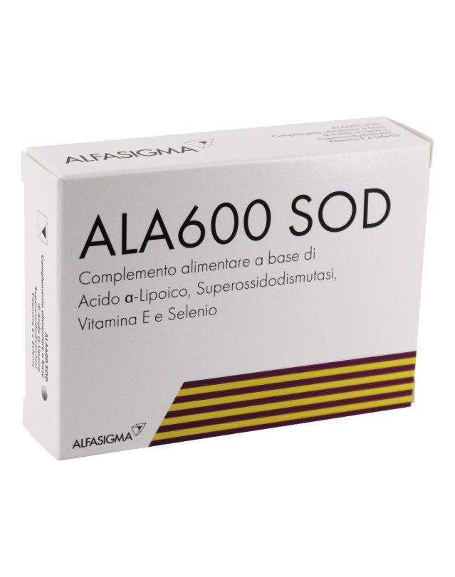 ALA 600 SOD 20CPR GMM