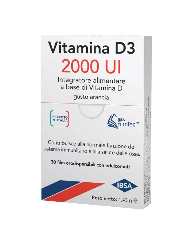 VITAMINA D3 2000 UI 30FILM ORA