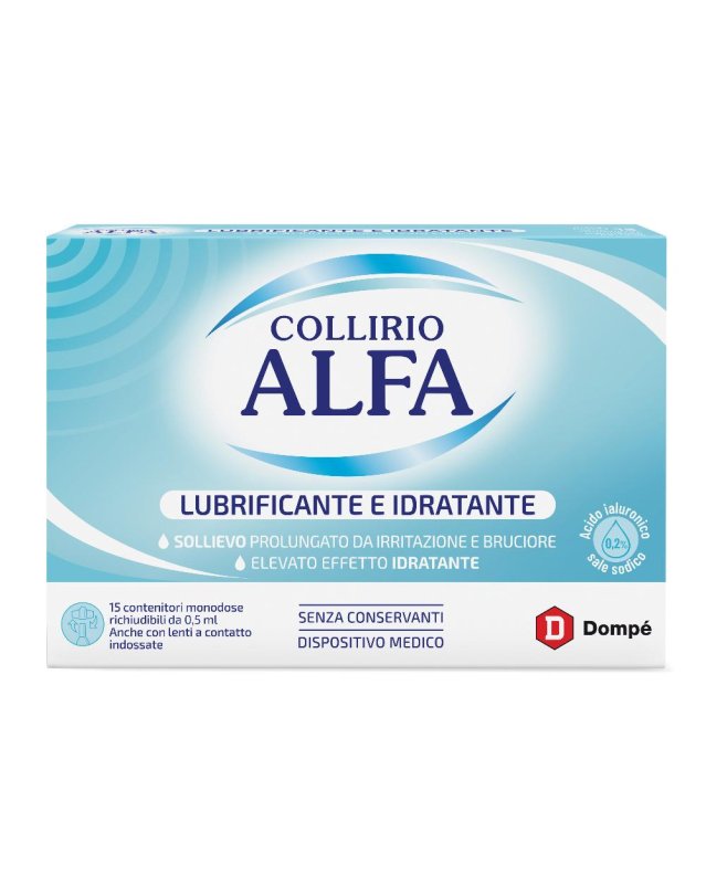 COLLIRIO ALFA LUBR/IDRAT 15F