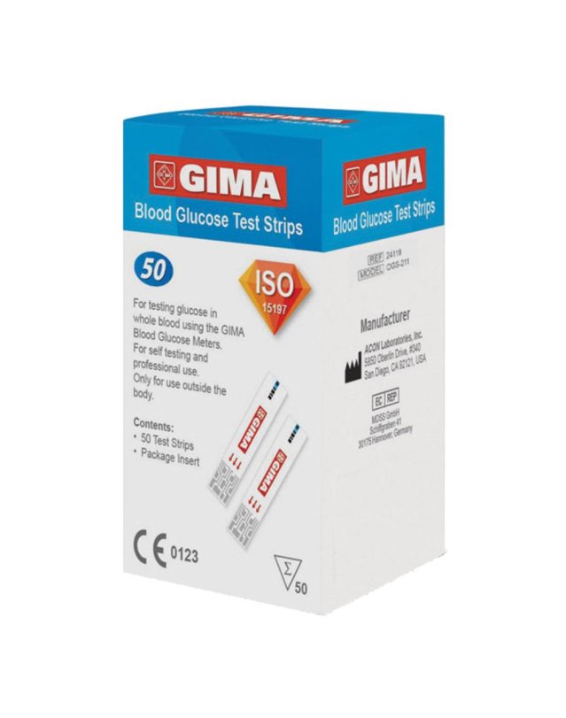 GIMA Strisce Glicemia 50pz