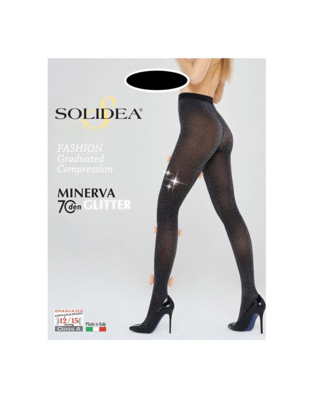 MINERVA 70 Glitt.Nero/Silv4-XL