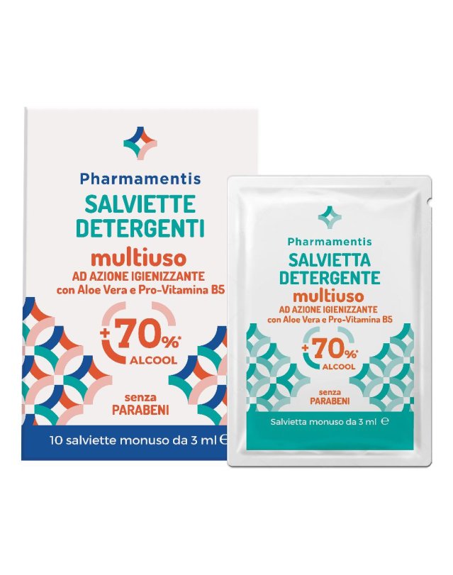 PHARMAMENTIS SALV 70%ALC 10PZ
