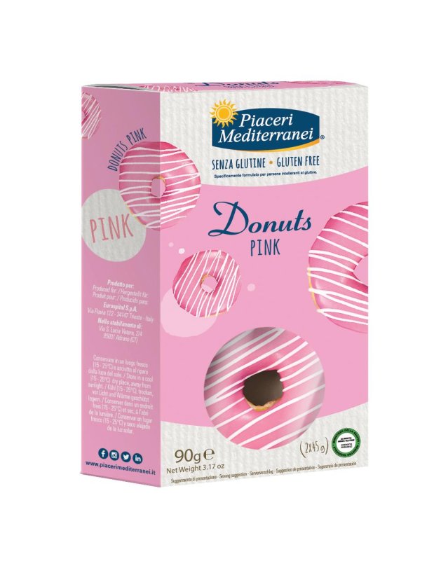 PIACERI MED.Donuts Pink 2x45g