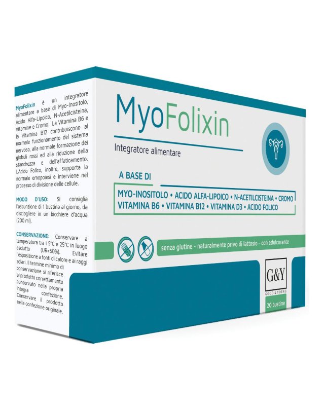 MYOFOLIXIN 20 Bust.8g