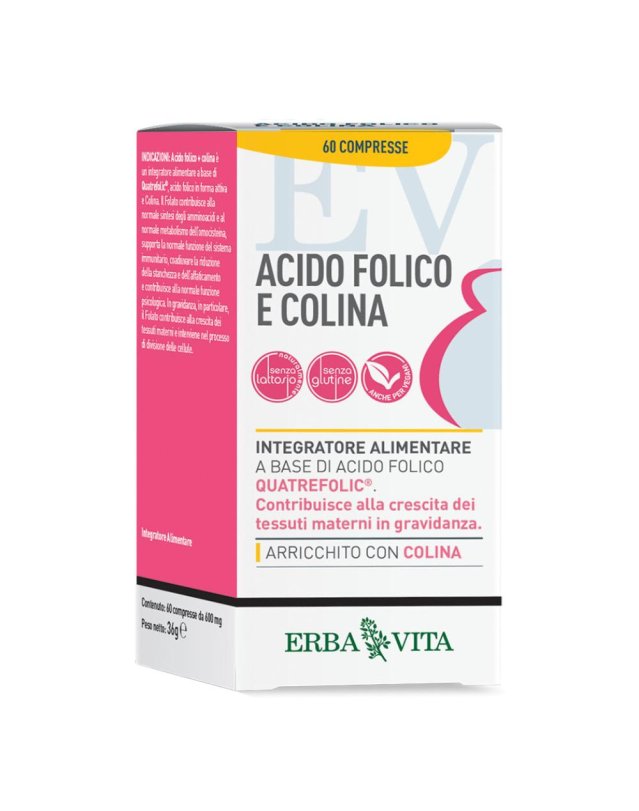 ACIDO FOLICO COLINA 60CPR