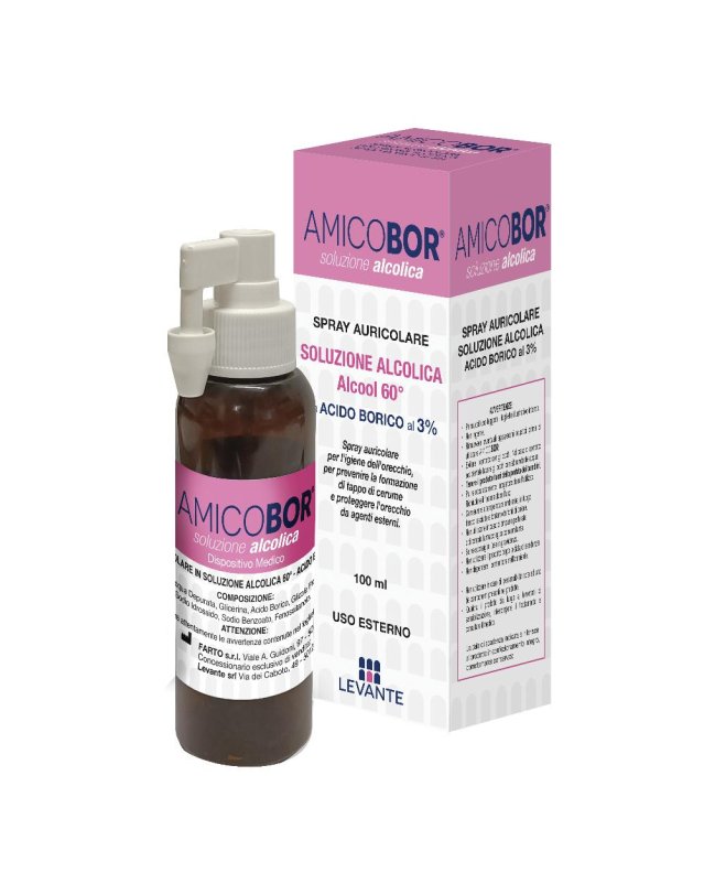 AMICOBOR Soluz.Alcolcica 100ml