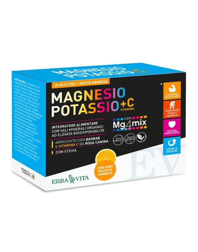 MAGNESIO POTASSIO+C 20Bust.EBV