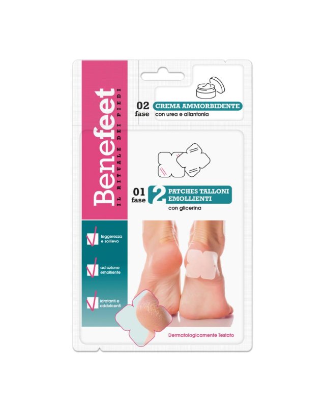 BENEFEET PATCH GEL TALLONI 2PZ