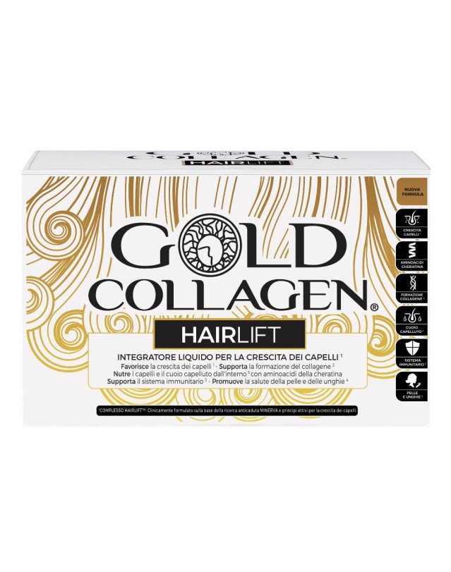 GOLD COLLAGEN HAIRLIFT 10FL
