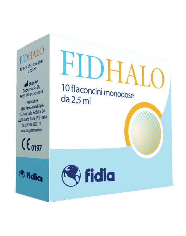 FIDHALO 10FL MONODOSE 2,5ML