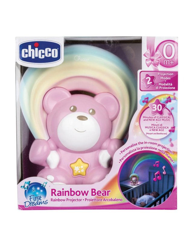 CH Gioco Orso Arcobaleno Rosa