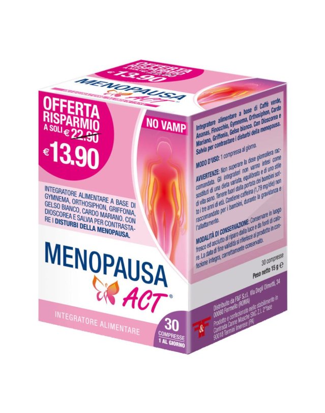 MENOPAUSA ACT 30 Cpr