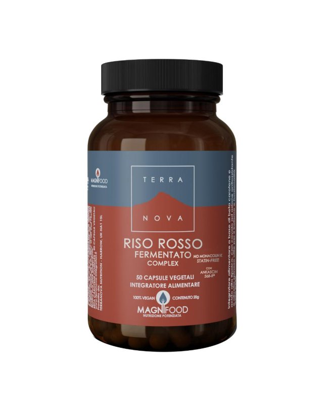 TERRANOVA Riso Rosso Ferm50Cps