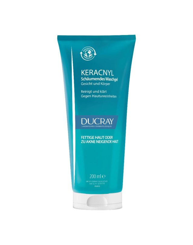  Keracnyl Gel 200 ml - Detergente Per Pelle Grassa e Acneica 
